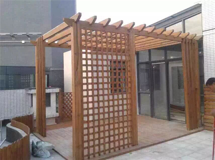 专业防腐木葡萄架
