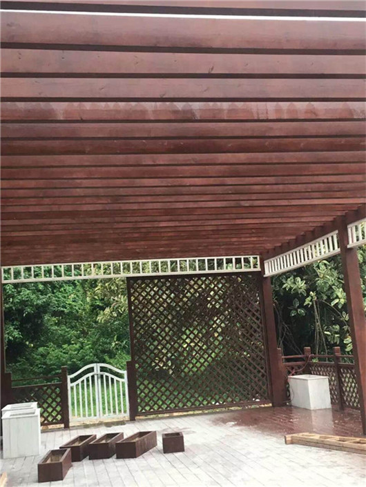 防腐木阳台