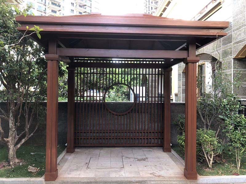 防腐木凉亭